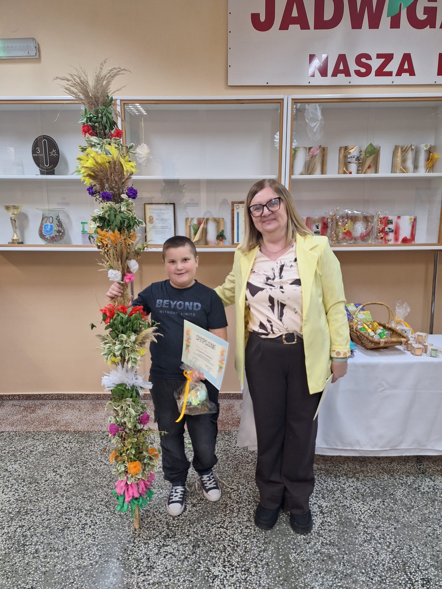 SP Sokołowiec - Konkurs na najładniejszą Palmę Wielkanocną